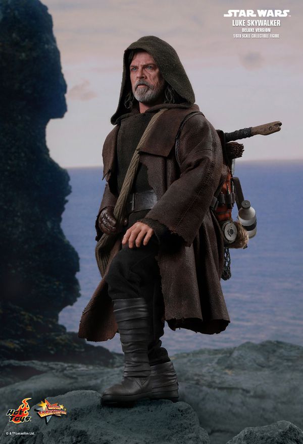 Фигурка Hot Toys - Люк Скайуокер - Звёздные Войны (Star Wars - Luke Skywalker Deluxe Set) 1/6 30 см изображение 6
