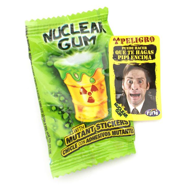 Жвачка FINI большая Nuclear Gum со стикером 14гр изображение 2