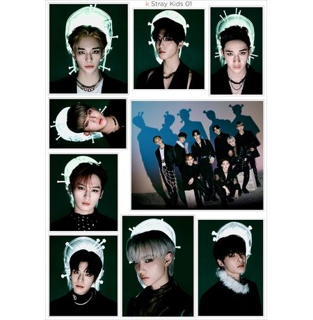 Набор стикеров Stray Kids (E&L Print Work)