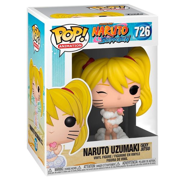Фигурка Funko POP! Наруто - Техника Соблазнения Эксклюзив (Naruto - Sexy Jutsu Exclusive) №726 изображение 2