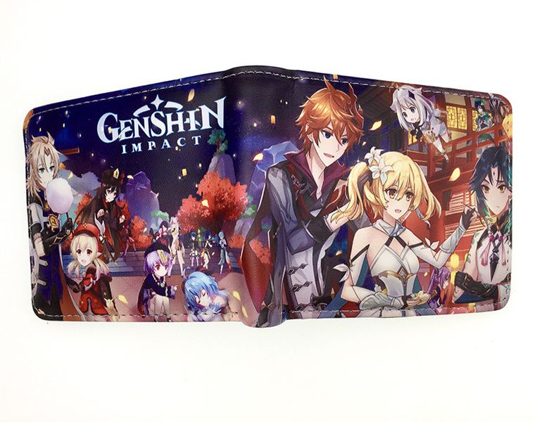 Кошелек Геншин Импакт (Genshin Impact) PU
