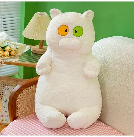 Мягкая игрушка Белый Кот 40 см изображение 2