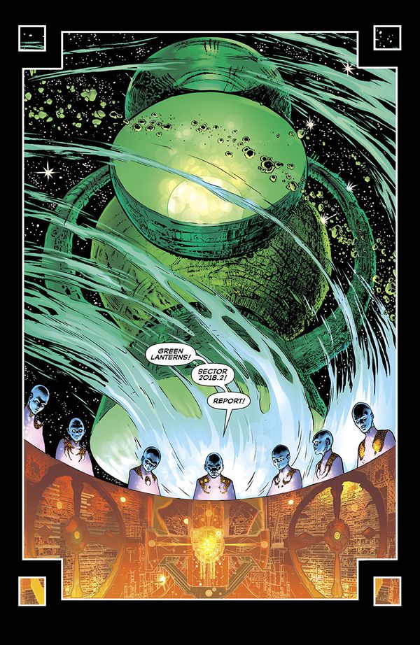 The Green Lantern #1 с автографом Liam Sharp изображение 2