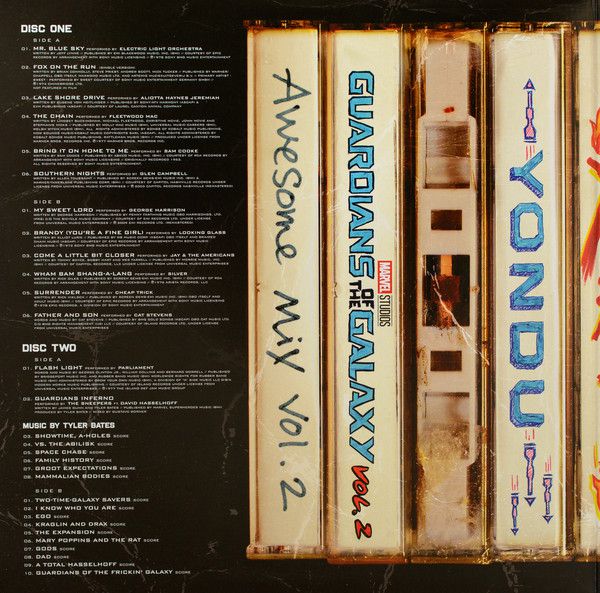 Виниловая пластинка Guardians Of The Galaxy 2 OST Deluxe Edition 2 LP изображение 3
