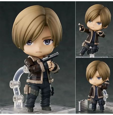 Фигурка Обитель зла - Леон Кеннеди (Resident Evil - Leon Kennedy) Nendoroid копия 10 cм