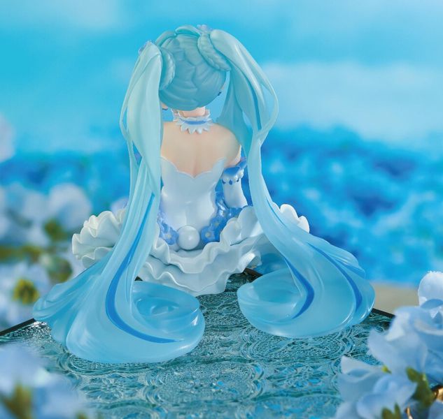 Фигурка Хацунэ Мику (Hatsune Miku - Flower Fairy Nemophila Noodle Stopper) 15 см УЦЕНКА изображение 2