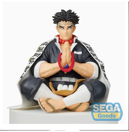 Фигурка Клинок рассекающий демонов - Гёмей (Demon Slayer - Gyomei Himejima Premium Perching) 13 см