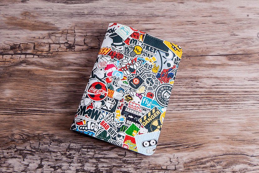 Обложка на паспорт Стикеры - Stickerbomb JDM изображение 2