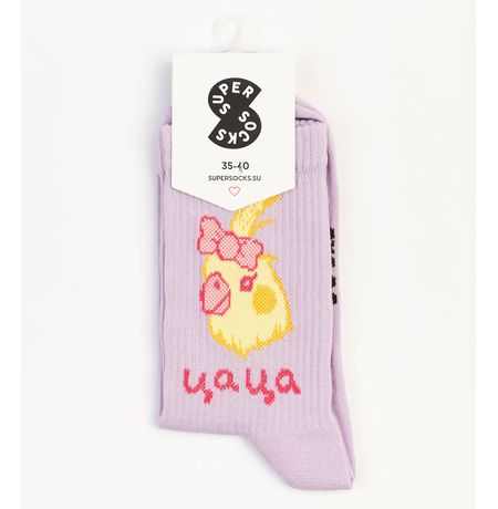Носки SUPER SOCKS Цаца (размер 35-40) изображение 2