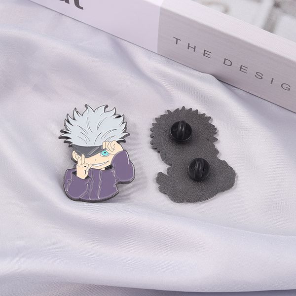 Значок Магическая битва - Годжо Сатору (Jujutsu Kaisen)