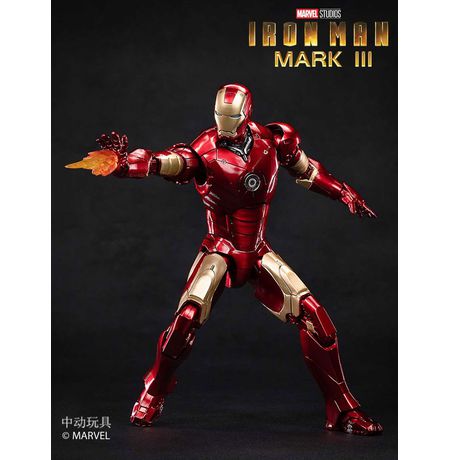 Фигурка Железный Человек - Mark III (Iron Man ZD Toys) лицензия изображение 8