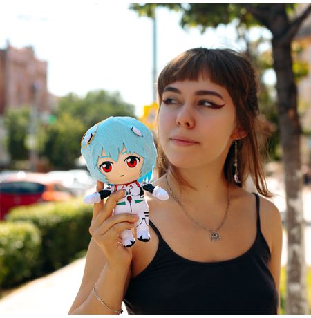 Мягкая игрушка Рей Аянами - Евангелион (Rei Ayanami Plugsuit - Evangelion) изображение 2