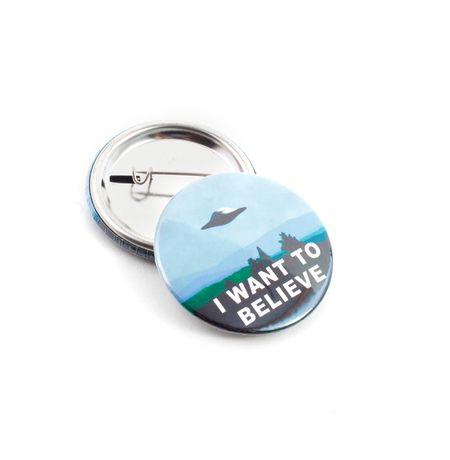 Значок Секретные Материалы (X-Files: I Want To Believe)