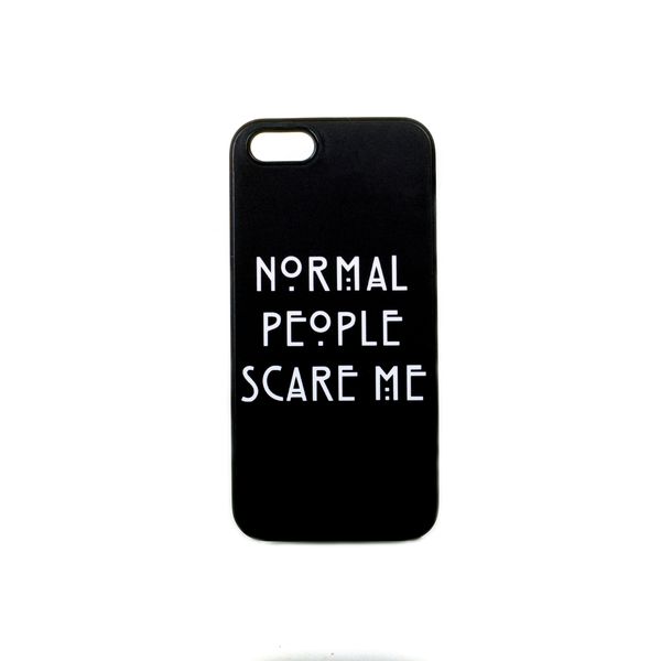Чехол Американская история ужасов для iPhone 6 (Normal people scare me)