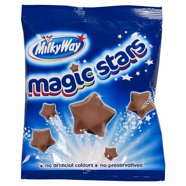 Шоколадные звездочки Milky Way Magic Stars