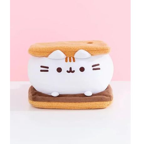 Мягкая игрушка Пушин Пломбирный сэндвич (Pusheen Cat) 15х15 см изображение 4