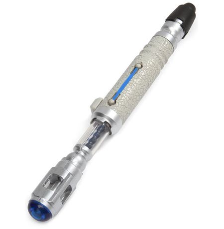Отвертка Доктора Кто: 10-го Доктора (Doctor Who) с ультрафиолетовым фонариком и ручкой изображение 2