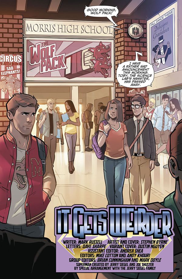 Wonder Twins #1 с автографом Mark Russell изображение 2