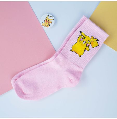 Носки Пикачу Покемон, розовый (Pokemon)