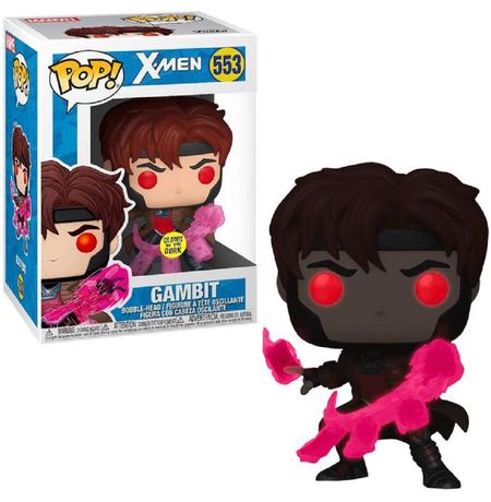 Фигурка Funko POP! Гамбит - Светится в темноте Эксклюзив (Gambit EE Exclusive GITD)