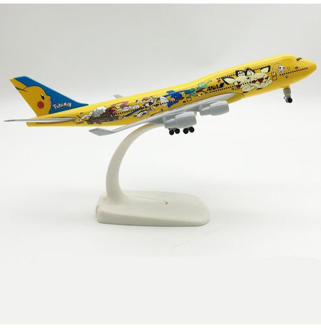 Металлическая модель самолета Boeing 787 ANA Pokemon