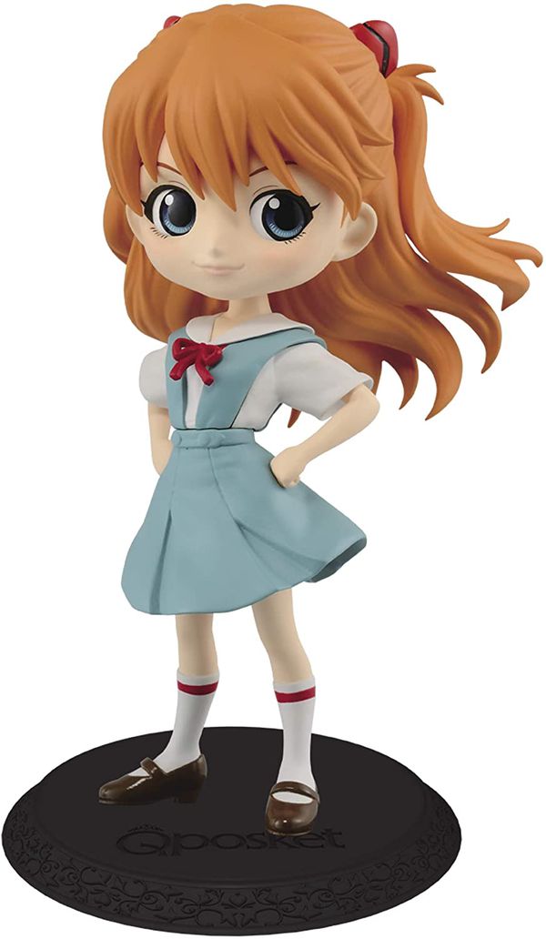 Фигурка Евангелион - Аска в школьной форме (Evangelion Q Posket - Shikinami Asuka Langley)