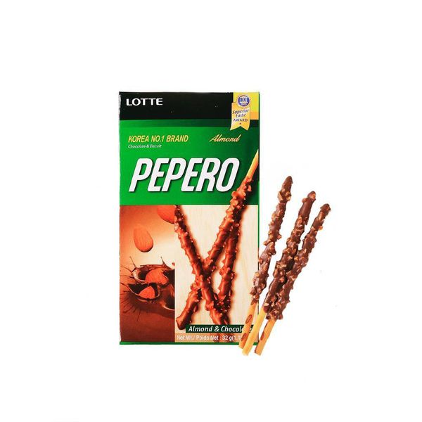 Pepero Шоколад с миндалем