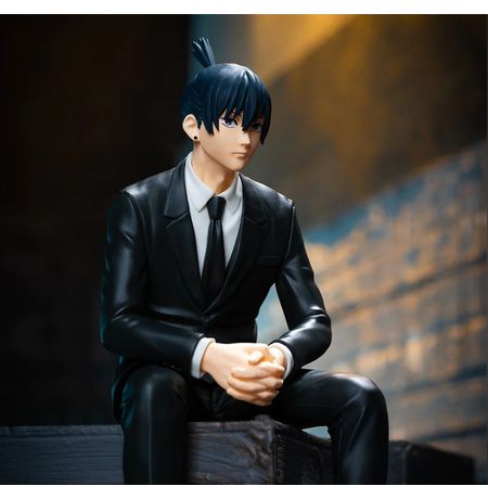 Фигурка Человек-Бензопила - Аки Хаякава (Chainsaw Man - Aki Hayakawa Premium Perchin) 14 см лицензия