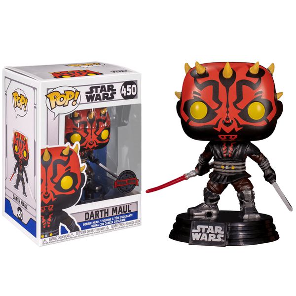 Фигурка Funko POP! Звездные Войны - Дарт Мол Эксклюзив (Star Wars - Darth Maul) Exclusive