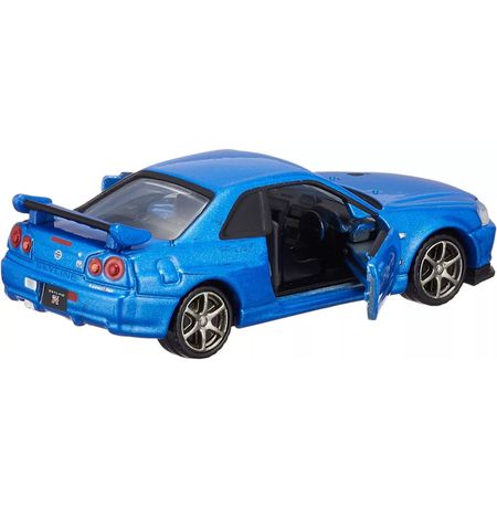 Коллекционная металлическая (Die Cast) модель Takara Tomy - Nissan Skyline GT-R V-SPEC II Nur, 1:64 изображение 4
