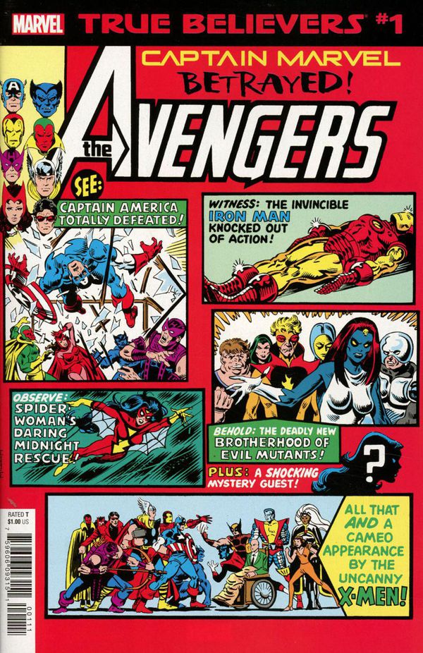 True Believers: Captain Marvel Betrayed! #1