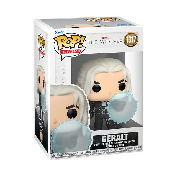 Фигурка Funko POP! Ведьмак Геральт с щитом, Сериал (Witcher Geralt with shield, Netflix)