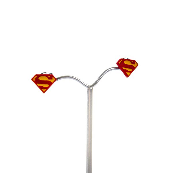 Серьги Супермен