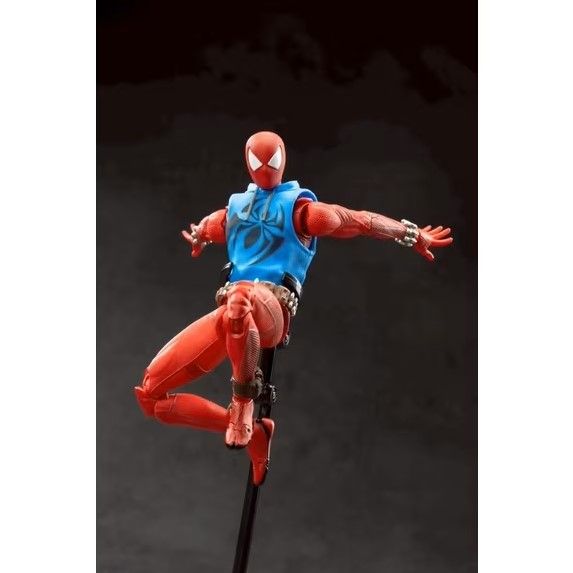 Статуэтка подвижная Бен Рейли: Алый Паук (Scarlet Spider ZD Toys) 19 см лицензия изображение 2