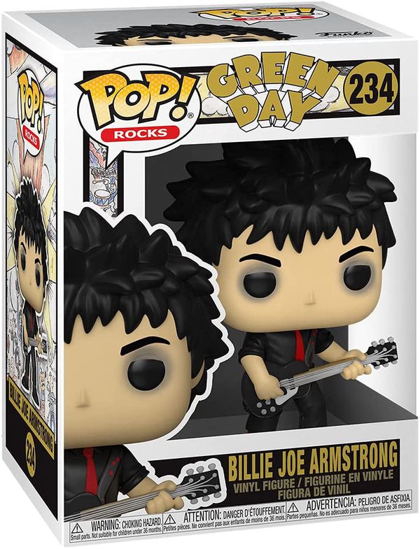 Фигурка Funko POP! Green Day - Билли Джо Армстронг (Billie Joe Armstrong) №234