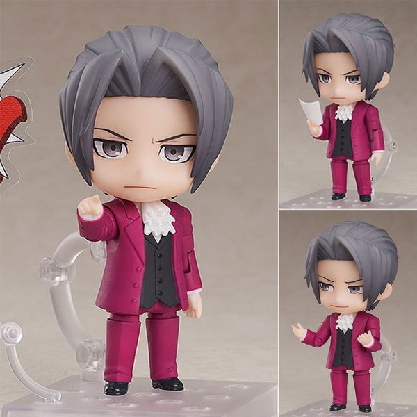 Фигурка Переворотный суд - Майлз Эджворт (Ace Attorney - Miles Edgeworth) Nendoroid копия 10 cм изображение 2