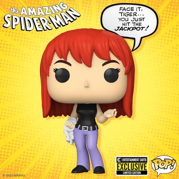 Фигурка Funko POP! Человек-Паук - Мэри Джейн Уотсон (Spider-Man - Mary Jane Watson) EE Exclusive изображение 3