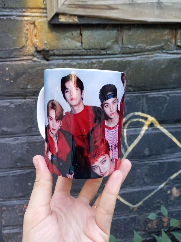 Кружка Stray Kids, K-pop, 350 мл