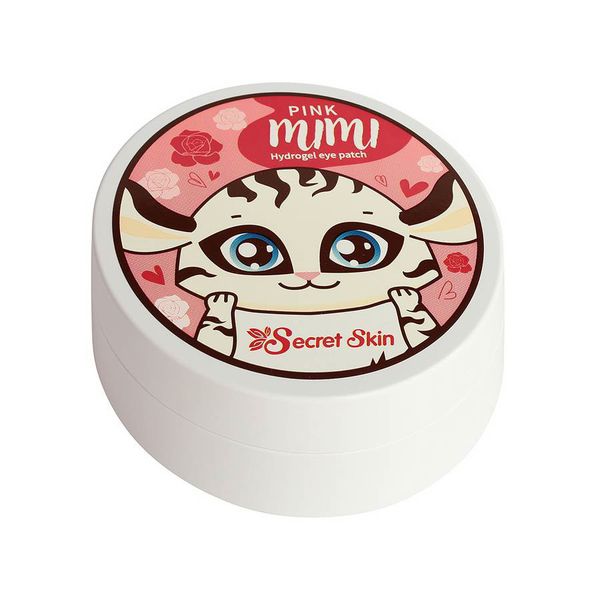 Гидрогелевые патчи Secret skin Pink Mimi с экстрактом дамасской розы
