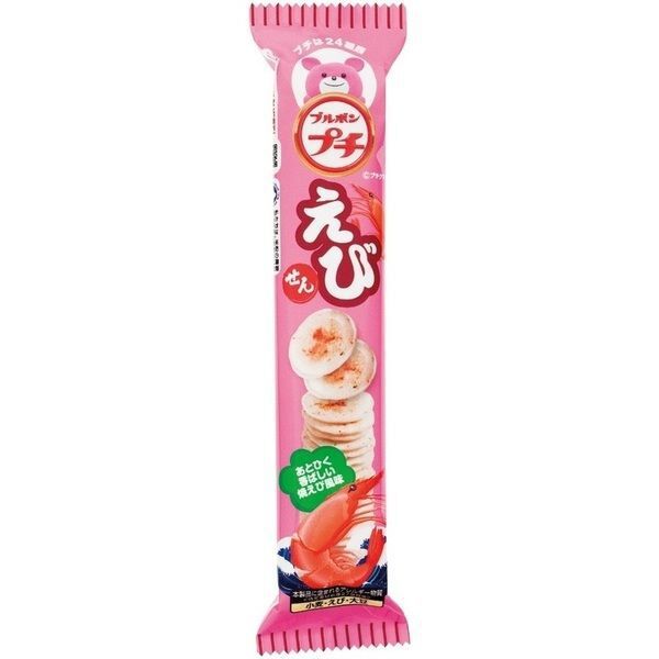 Крекеры Bourbon жаренные на гриле со вкусом креветки 36 гр Япония