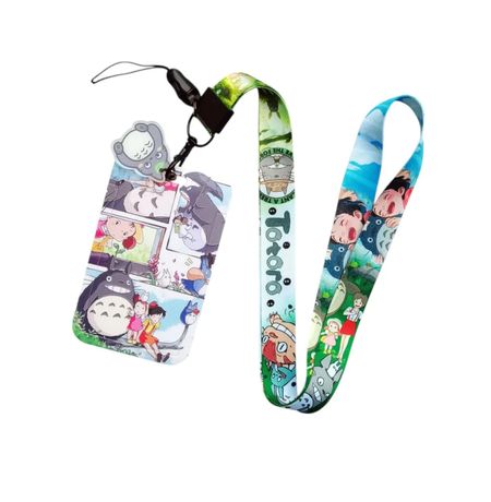 Картхолдер Мой Сосед - Тоторо (Totoro), пластик 11х6,8 см, 48 см