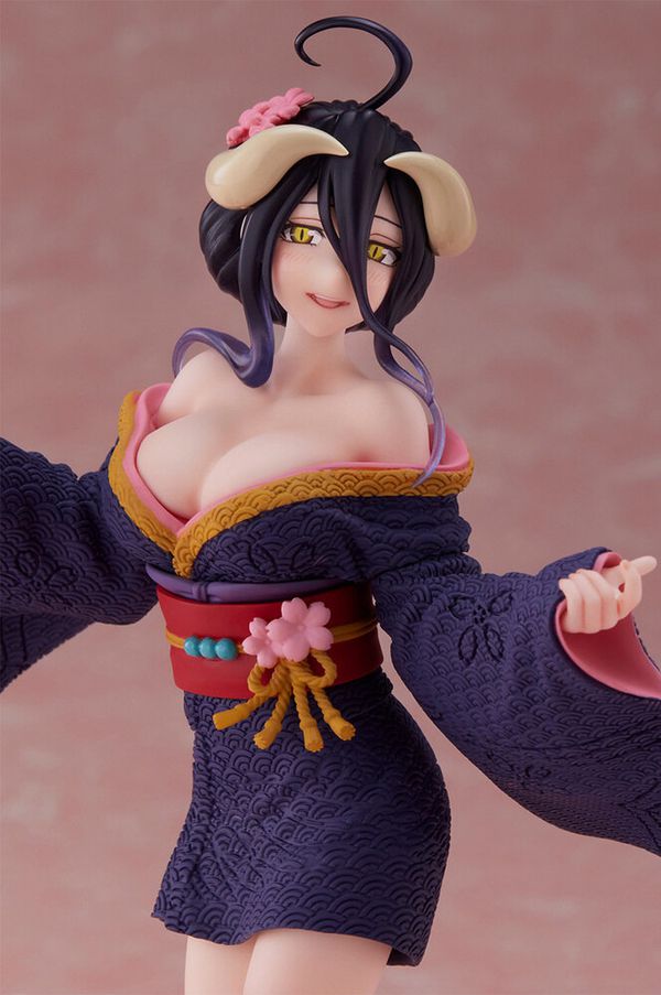 Фигурка Оверлорд - Альбедо (Overlord - Albedo Sakura Kimono Wasou Ver.) 20 см лицензия изображение 9