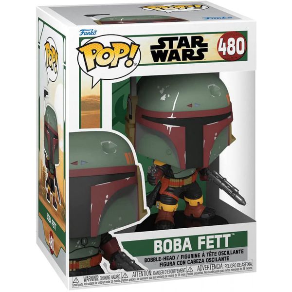 Фигурка Funko POP! Боба Фетт - Книга Бобы Фетта (Star Wars - Book Of Boba Fett) №480