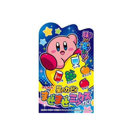 Жевательная резинка Marukawa Кирби (Kirby), ассорти, 47г