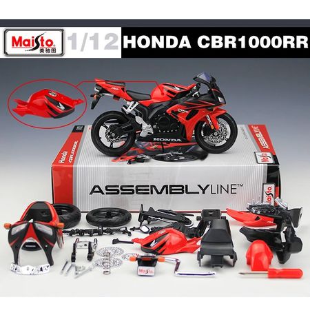 Модель для сборки Honda CBR 1000RR (Maisto Die Cast Model Kit) 1:12 изображение 3