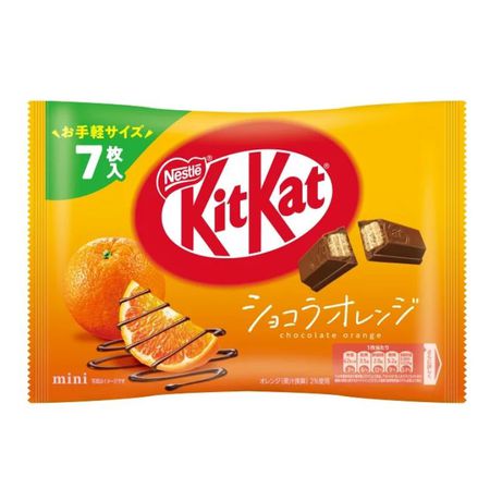 Шоколадные конфеты KitKat с апельсином Микан и горьким шоколадом, 93 г