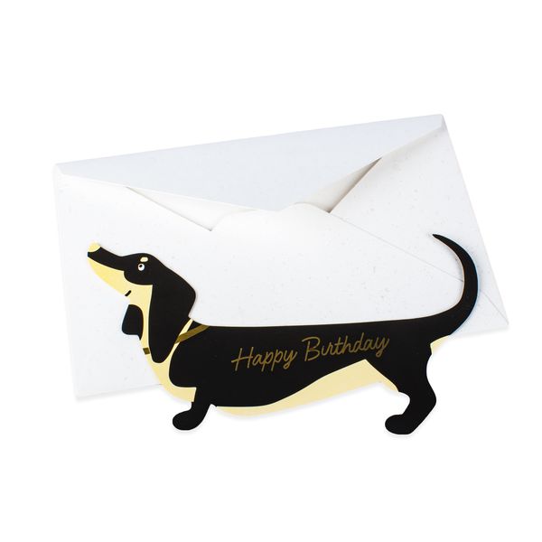 Открытка Такса