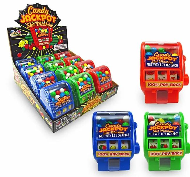 Жевательная конфеты Kidsmania Candy Jackpot Machine Candy 20 гр