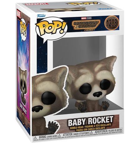 Фигурка Funko POP! Стражи Галактики 3 - Малыш Ракета (Guardians of the Galaxy 3 - Baby Rocket)