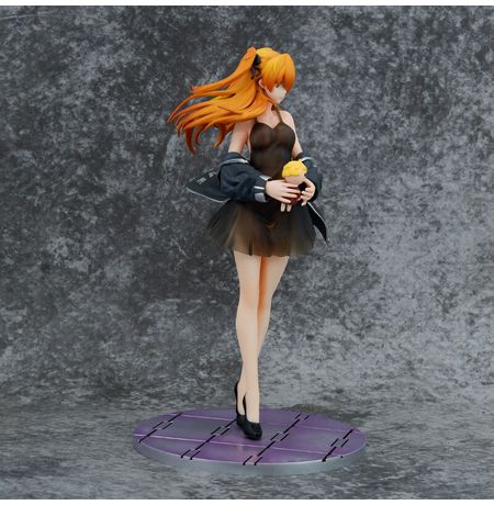 Фигурка Евангелион - Аска в платье (Evangelion - Shikinami Asuka Langley 18+) 24 см изображение 2